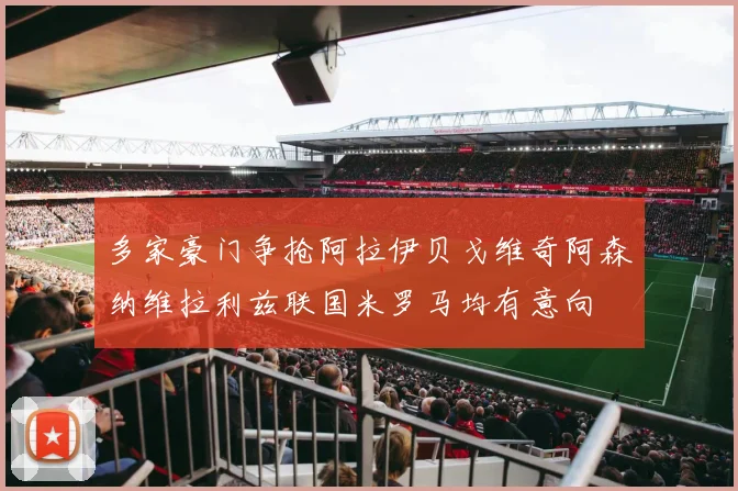 多家豪门争抢阿拉伊贝戈维奇阿森纳维拉利兹联国米罗马均有意向